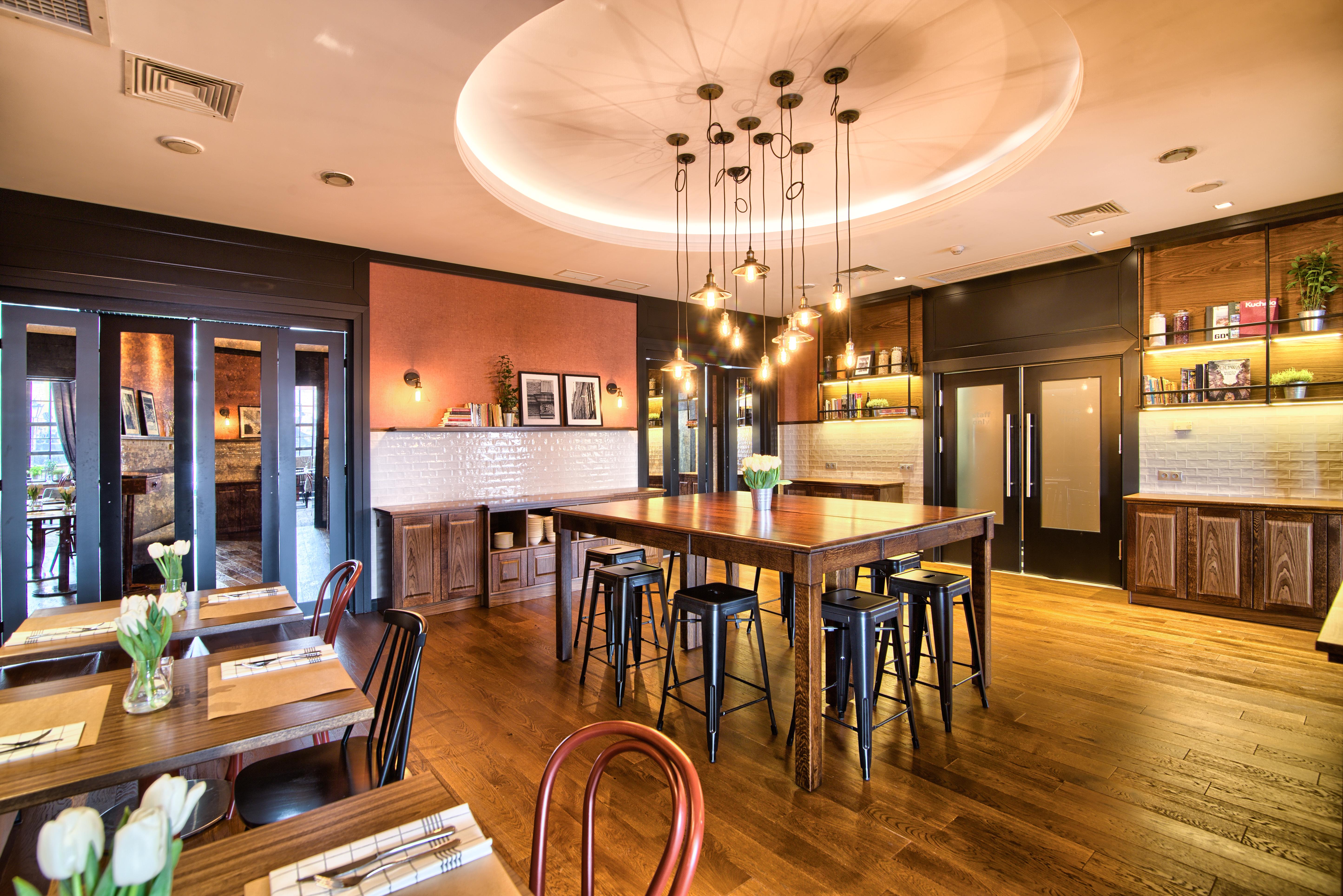 Hotel Hanza Gdańsk Étterem fotó